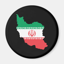 Carte de l'Iran Aimant Pour Réfrigérateur