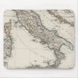 Carte de l'Italie par Stieler Tapis De Souris