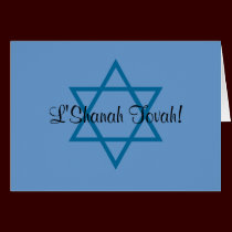 Carte de "L'Shanah Tovah" Rosh Hashanah cartes