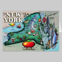 Carte de New York cartes