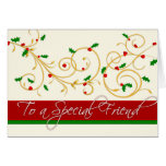 Carte de Noël - ami spécial