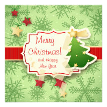Carte de Noël avec l'arbre Bristols
