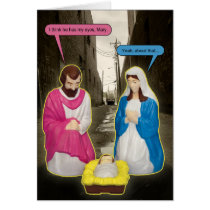 Carte de Noël de Jésus de bébé de décharge cartes