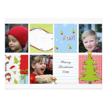Carte de Noël de photo Faire-parts