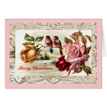Carte de Noël de Victoriana