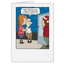 Carte de Noël drôle : Murray peu