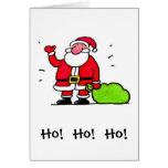 Carte de Noël humoristique de Père Noël