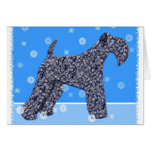 Carte de Noël : Noël bleu de Kerry Terry