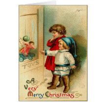 Carte de Noël vintage