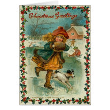 Carte de Noël vintage