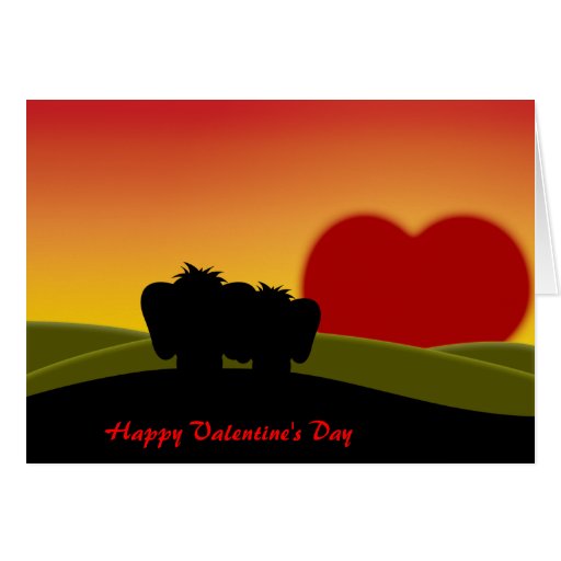 Carte de note chanceuse mignonne de Saint-Valentin