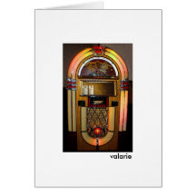 carte de note de juke-box
