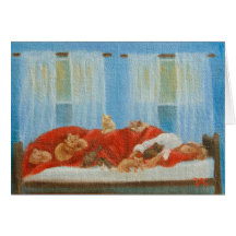 Carte de note "de Madame de chat" par Deborah Ann 