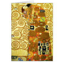 Carte de note de réalisation de Gustav Klimt