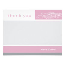 Carte de note faite sur commande de Merci de belle Bristols