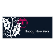 Carte de nouvelle année carton d'invitation