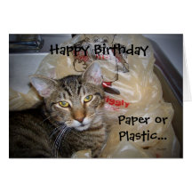 Carte de papier ou en plastique