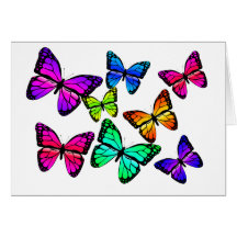 Carte de papillons