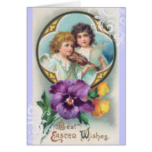 Carte de Pâques vintage