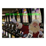 Carte de Père Noël de JOYEUX NOËL de Las Vegas HO 