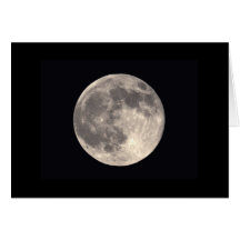 Carte de pleine lune