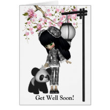 Carte de poupée de Kawaii Chine
