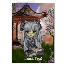 Carte de poupée de Kawaii Chine