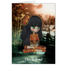 Carte de poupée de Kawaii Chine