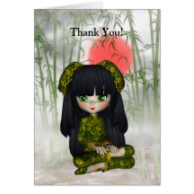 Carte de poupée de Kawaii Chine