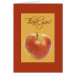 Carte de professeur de Merci !