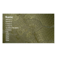 Carte de profil de dentelle modèles de cartes de visite