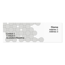 Carte de profil de dentiste cartes de visite personnelles