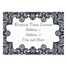 Carte de réception carte de visite