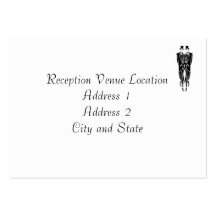 Carte de réception cartes de visite professionnelles
