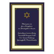 Carte de réception de Mitzvah de barre de marine e Cartes De Visite Professionnelles