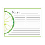 Carte de recette de chaux cartes postales