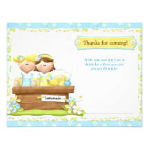 Carte de remerciements de fête d'anniversaire de l faire-parts