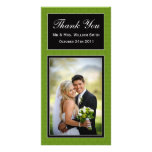 Carte de remerciements de mariage photocartes personnalisées