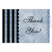 Carte de remerciements floral : Collection fantais cartes
