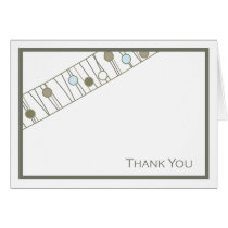 Carte de remerciements moderne de | cartes