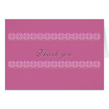 Carte de remerciements par Rockeelicious