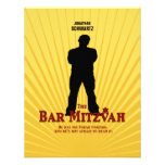 Carte- de réponse de star de cinéma de Mitzvah de  Bristols