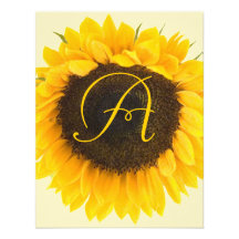 Carte de réponse de tournesol faire-parts