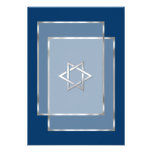 Carte de réponse d'invitation de Mitzvah de barre 
