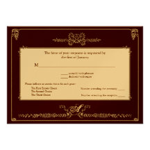 Carte de réponse faire-parts
