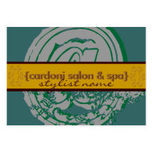 Carte de salon carte de visite