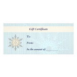 Carte de support de Certificat-Noël-Affaires de ca Double Carte Personnalisée