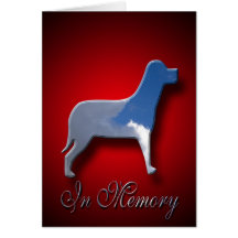 Carte de sympathie canine dans la mémoire