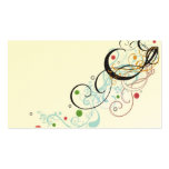 Carte de visite abstrait