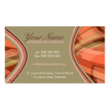Carte de visite abstrait de Wallz